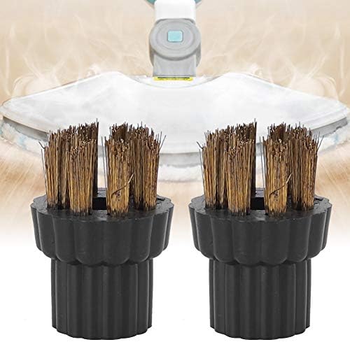 Tbest Steam Mop Brush Head, 2pcs Brash Brinfra Brush Head Peças Acessórios Acessórios para o Mop Steam X5