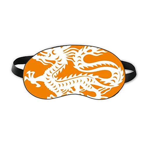 Ano da Dragon Animal China Zodiac Sleep Eye Shield Soft Night Blindfold Shade Cover