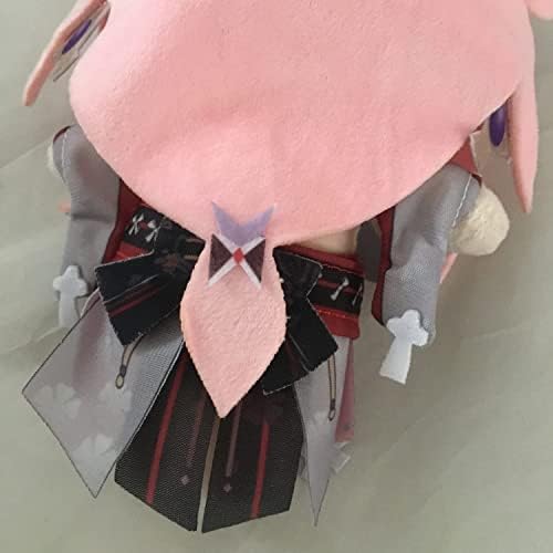 BSAPP 7.9 /20cm genshin impacto yae miko luxuoso travesseiro de boneca de boneca anime anime de pelúcia de luto de luto para