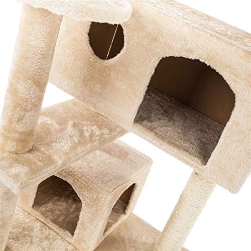 52 Solid Sisal Cute Clope Plush Cat Salb Tree Tower Bege