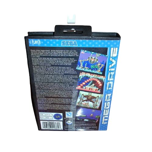 ADITI FLINK UE Tampa com caixa e manual para sega megadrive Gênesis Console de videogame de 16 bits cartão MD