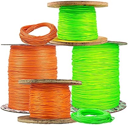 Teufelberger Dynaglide Arborists Throwline-Linha de utilidade Dyneema para arboristas-cordas de néon revestidas com poliuretano