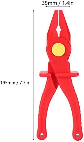 Alicates isolados multi-multi-funcional com alicates de corte de plástico isolados ferramentas manuais para instalação de instrumentos