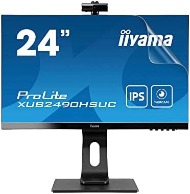 Celicious Vivid Invisible HD Glossy Screen Protector Compatível com IIYAMA Monitor Prolite 24 [pacote de 2]
