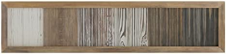 Flash Furniture Folston Mount Mount Mount Caneca Rack - Signo de madeira de madeira angustiada - 6 ganchos de pendura de metal - Incluído