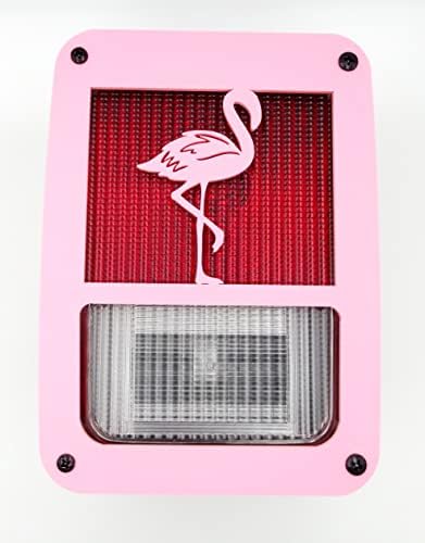 Tampas/cabines traseiras de flamingo rosa 07-18 Jeep Wrangler/JK