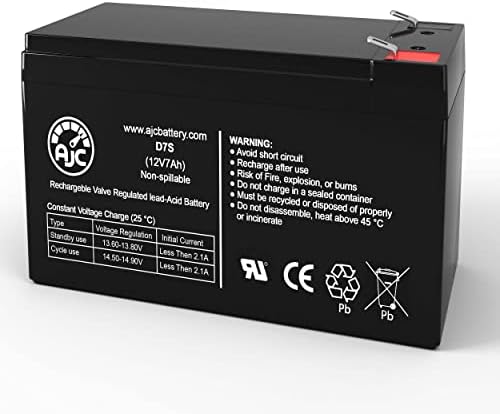 Potter PFC -4410RC 12V 7AH Bateria de alarme - esta é uma substituição da marca AJC