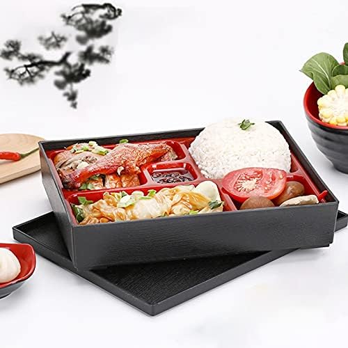 Slatiom Office Piquenique portátil Durável Lunhante Escola Segura Rice Recifres de Comida De 5 Seções Catering de Sushi