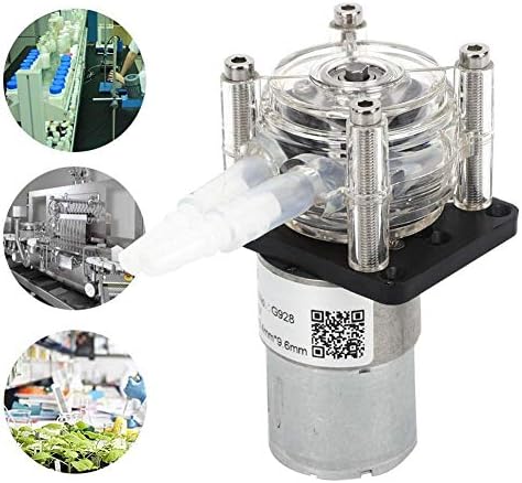 Medição da bomba peristáltica G928, 500 ml / min Grande rolamentos de esferas de fluxo 304 bomba de aço inoxidável para laboratório de aquário