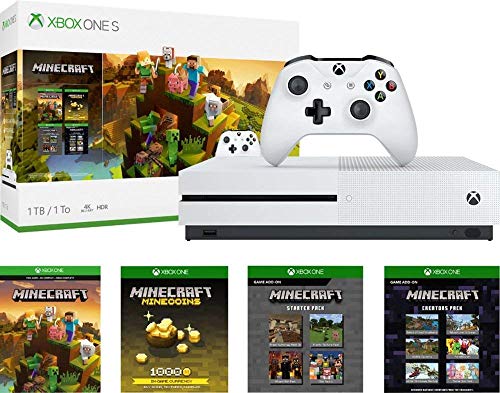 Xbox One S 1TB/2TB Minecraft Creators Bache