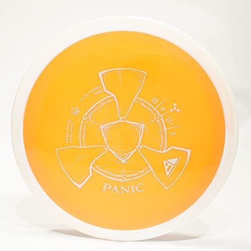 Axiom Panic Distury Driver Golf Disc, escolha seu disco 168g vermelho com aro amarelo