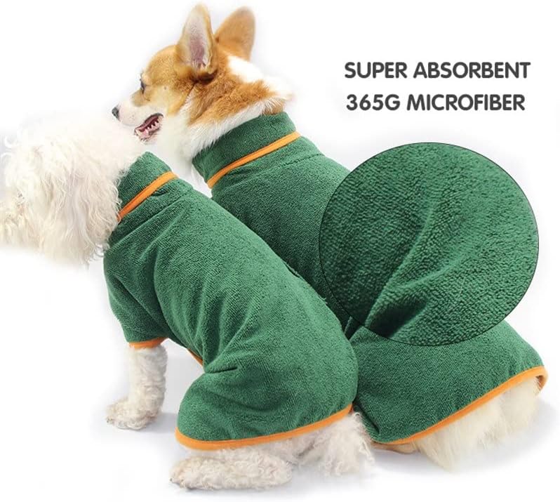 Roubo de banho para cães para cães Super absorventes e de seca rápida Toalha de pet -tole de cachorro macio de cachorro