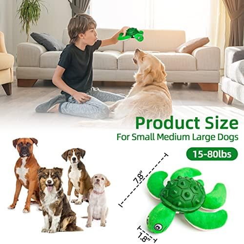 Brinquedos de cachorro pamlulu para cães grandes médios, brinquedos de cães de cachorro grisalhos, brinquedos interativos