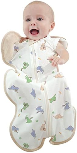 Ccoccozam swaddle, malha de ar, baby com febre, orgânico, 0-3 meses, transição para recém-nascidos saco de dormir, posição de armas preferidas do bebê