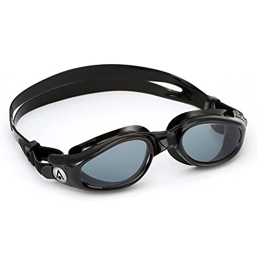 Aqua Sphere Kaiman Adult Goggles - A lente curva original Goggle, conforto e ajuste para o nadador ativo | Adulto unissex, lente