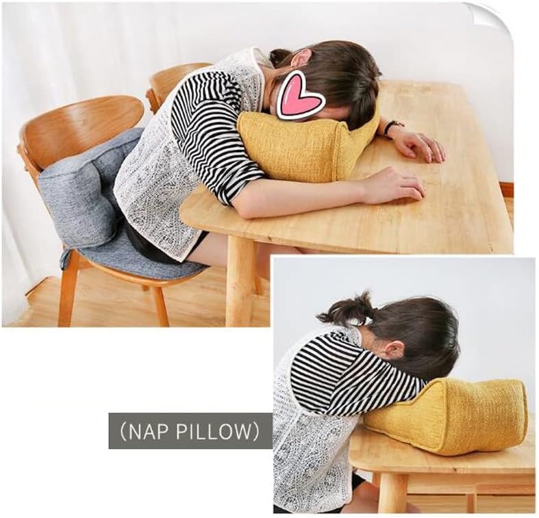 Almofada de travesseiro de cintura confortável de luxução, almofada de encosto do banco de cadeira, almofada de suporte lombar para