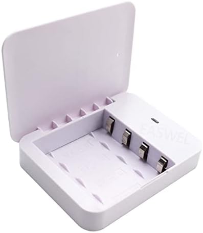 Easwel Emergency USB Battery Power Bank Compact Portable 4 Baterias AA