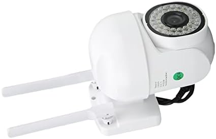 Câmera de vigilância Qiilu, câmera sem fio de vigilância ao ar livre de 1080p Wi -Fi para aplicativo Tuya com câmera de monitor