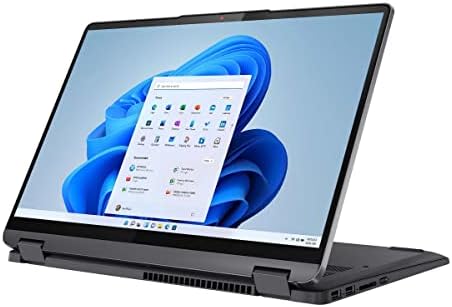 Lenovo Ideapad Flex 5 14 2,2k Crega sensível ao toque 2-em 1 Laptop 2022, 8 núcleos AMD Ryzen 7 5700U, RAM de 16 GB 512 GB SSD,