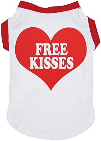 Petitebella 'Free Kisses' Heart Puppy Dog Shirt
