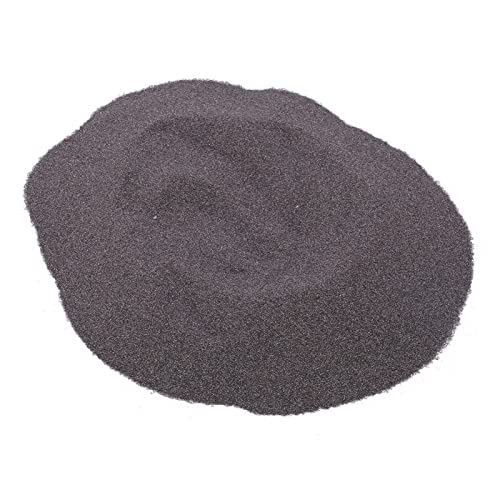 Mídia abrasiva de jateamento de areia, 2,2lb não reagente menos impurezas óxido de alumínio marrom areia de alta eficiência