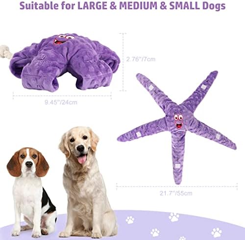 Brinquedos de enriquecimento de cães Vavopaw, brinquedos de puxfos de cachorro, brinquedos de cães, brinquedos de pelúcia