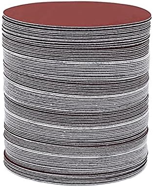 Lixa de polimento e lixamento 100 discos de lixa redondos de 100 mm de 100 mm 40-2000, usados ​​para selecionar os discos