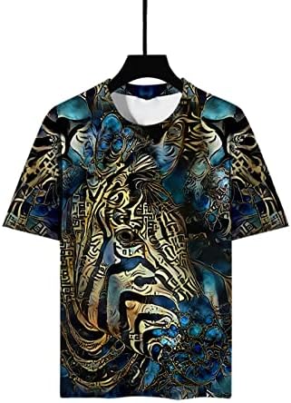 Camisa 3D para homens Gráfico vintage T CHAMISS