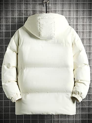 Jaquetas XinBalove para Men Jackets Men Jackets Men Carta Patchada com zíper up jackets de casaco com capuz para homens