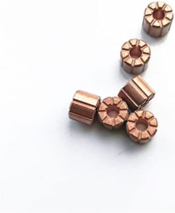 SUTK 10pcs Copper Powder Peças metalúrgicas em pó Bucha de óleo metalurgia Rolamento poroso Manga de cobre sinterizada