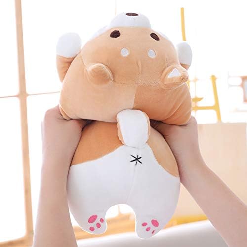 Running Pet Shiba Inu Pillow Pluxush, Corgi Akita Backed Animals Doll Toy Pillow macio para crianças Aniversário Sofá Decoração
