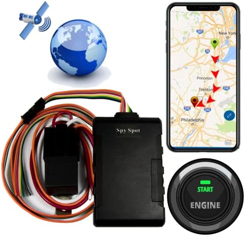 SPY SPY SPY 4G Hard Wire Kill Switch GPS Rastreador de veículos - Desative remotamente a ignição de qualquer local - dispositivo
