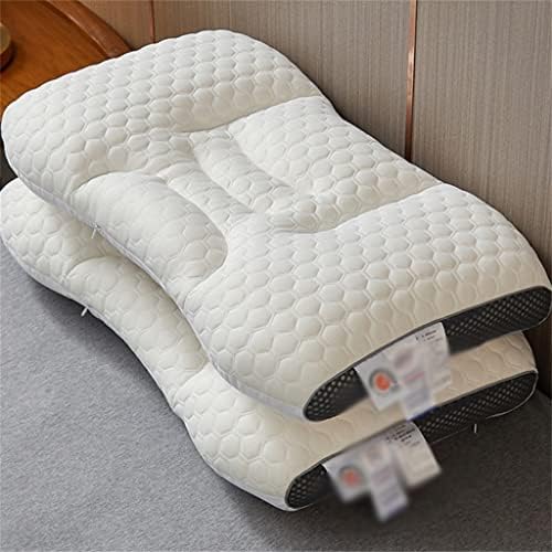 XWWDP Spa Pillow Core de travesseiro de látex confortável Algodão travesseiro adulto travesseiro de travesseiro cervical Cervical travesseiro