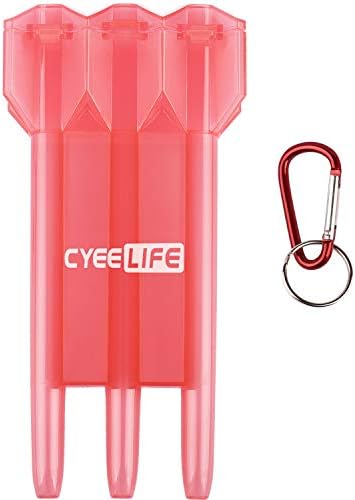 Caso Cheeelife-Darts Caso Opaco Plastic Dart Wallet-11 Cores para todos os tipos de carteira plástica-plástica de dardos de dardos