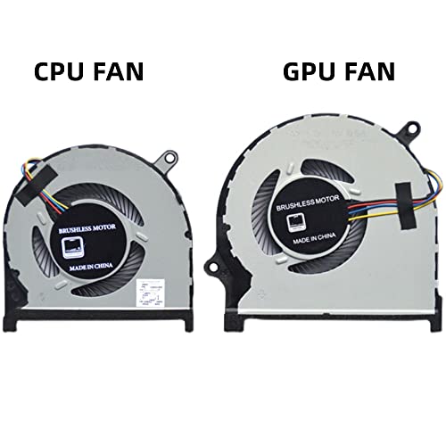 Novo ventilador de resfriamento da CPU e GPU para Dell Inspiron 15 7590 7591 P83F Série P/N: 0MPHWF 0861FC DFS5K12114262D