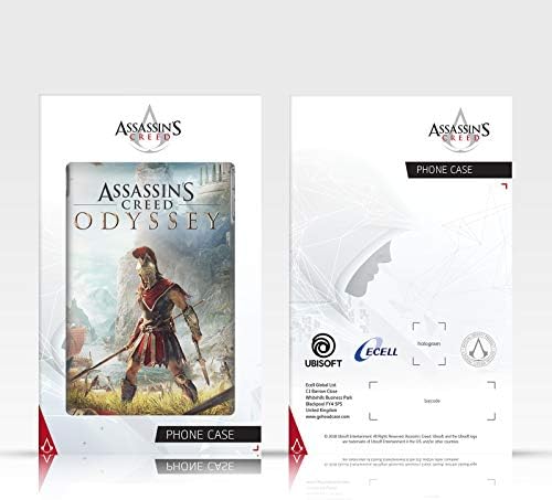 Caixa de cabeça projeta oficialmente licenciado Assassin's Creed Edward Jungle Black Flag Key Art Art Leather Livro da carteira de capa compatível com Apple iPhone 14 Pro Max