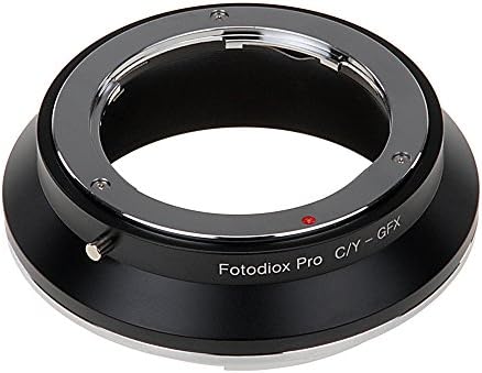 Fotodiox Pro Lente Adaptador de montagem Contax/Yashica SLR Lente para câmera sem espelho GFX GFX