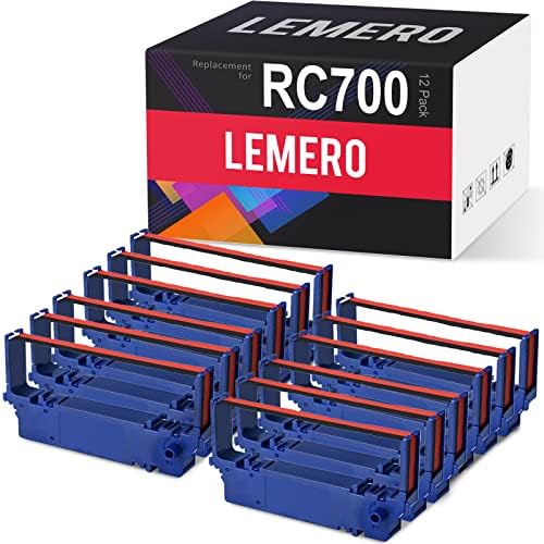 Substituição de fita de tinta compatível com Lemero para estrela RC700BR RC700 Uso em Star SP700 RC700 SP712 SP712R SP717 SP742R