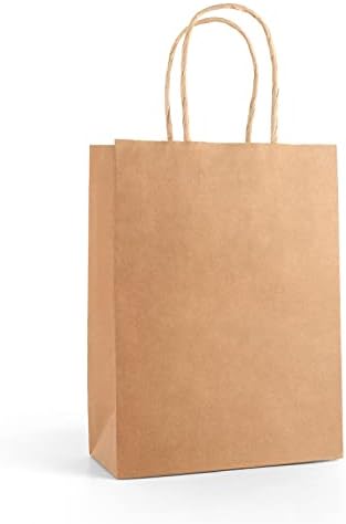12pcs Sacos de presente pequenos sacos de papel Kraft. Bolsas de mercadorias recicladas sacos de varejo festas de festas com