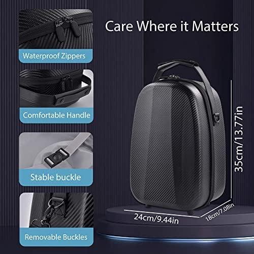 Bolsa de armazenamento VR2, bolsa PS VR2, caixa de proteção contra armazenamento VR2, para PS VR2 Storage Bag, grande capacidade,