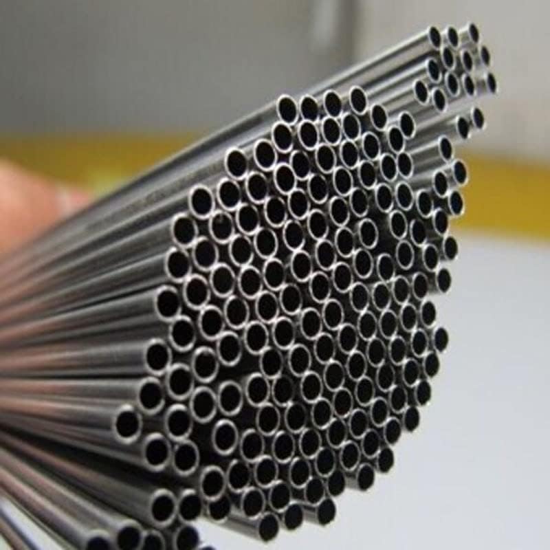 305 mm de comprimento 0,3/0,4/0,5/0,6mm od tubo de aço inoxidável precisão 304 tubo reto capilar capilar 0,1-0,2mm espessura da