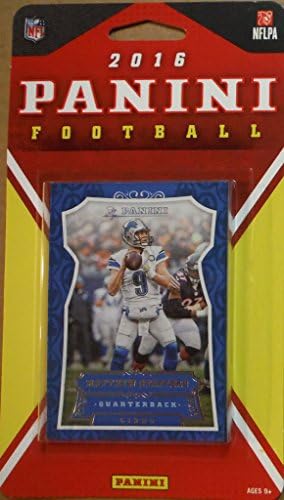 Detroit Lions Panini Factory Sealed Team Set com Matthew Stafford, Calvin Johnson, Cartões de Rookie e muito mais