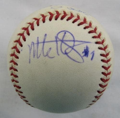 Mike Lowell Mark Kotsay assinou Autograph Autograph Rawlings Baseball B89 - Bolalls autografados