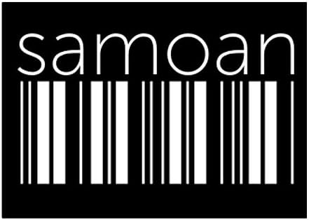 Teeburon Samoan Lower Barcode Sticker Pack x4 6 x4