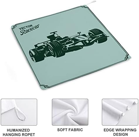 Toalha de mão de pêlo de corrida para toalhas de mão toalha de pavilhão para esportes de cozinha de banheiro