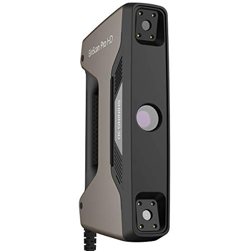 Einscan Pro HD Versatility Handheld Scanner 3D, precisão de 0,045 mm, resolução de 0,2 mm com software CAD de borda sólida