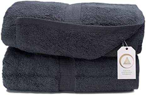 Toalhas de banho de luxo Zenith para adultos - 40x70 polegadas, 600 gsm extra grandes, toalhas de banho de grandes dimensões, folhas de banho, toalha xl algodão.