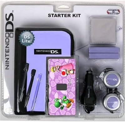 Kit de partida lite rosa para Nintendo DS