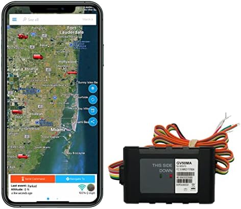 Optimus GV50MA Rastreador GPS com fio para carros e caminhões