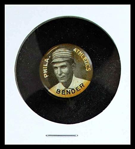 1910 Sweet Caporal Pins LG Chefe Bender Philadelphia Athletics Ex Athletics
